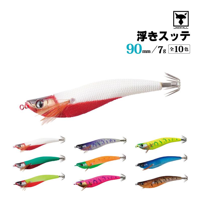 JACKALL（ジャッカル） ゲキダキスッテ 90mm 釣り 7g 餌木 イカ釣り