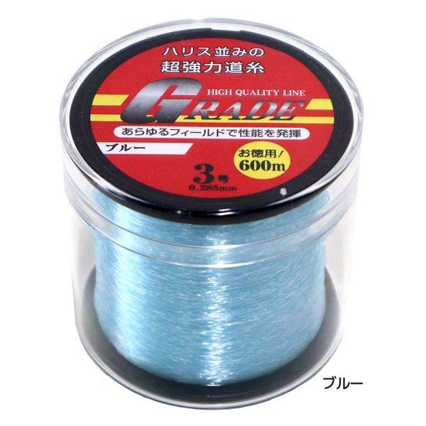ナイロンライン GRADE 3号 釣り 0.285mm 600m巻 超強力道糸