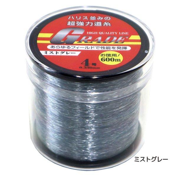 ナイロンライン GRADE 4号 釣り 0.330mm 600m巻 超強力道糸