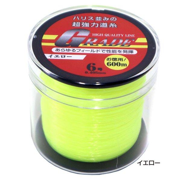 ナイロンライン GRADE 6号 釣り 0.405mm 600m巻 超強力道糸