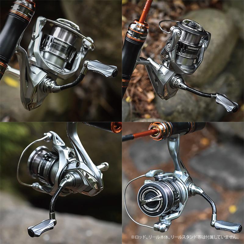 ゴメクサス　鍛造カーボン☆シマノ用☆新品未使用☆カスタム☆早い者勝ち☆釣り引退 GOMEXUS（ゴメクサス） ライトゲームハンドル ガンメタル クラフト