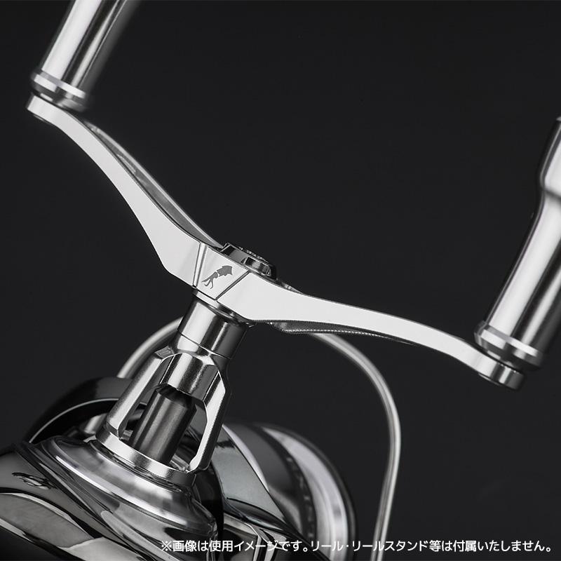 美品　ダイワ用　ゴメクサス　ダブルハンドル　82mm スタンド　セット GOMEXUS（ゴメクサス） エギング ダブルハンドル 29g 超軽量 ダイワ