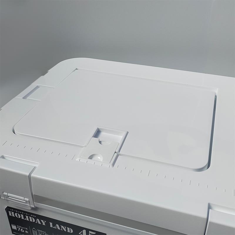 伸和（SHINWA） ホリデーランド クーラーボックス 45L ホワイト 大型