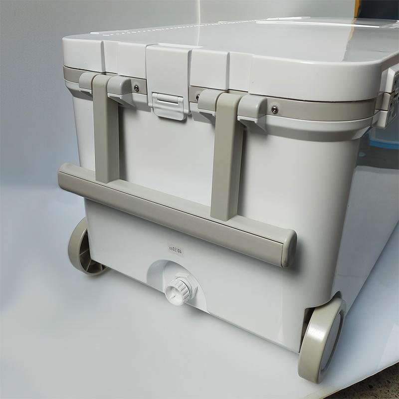伸和（SHINWA） ホリデーランド クーラーボックス 45L ホワイト 大型