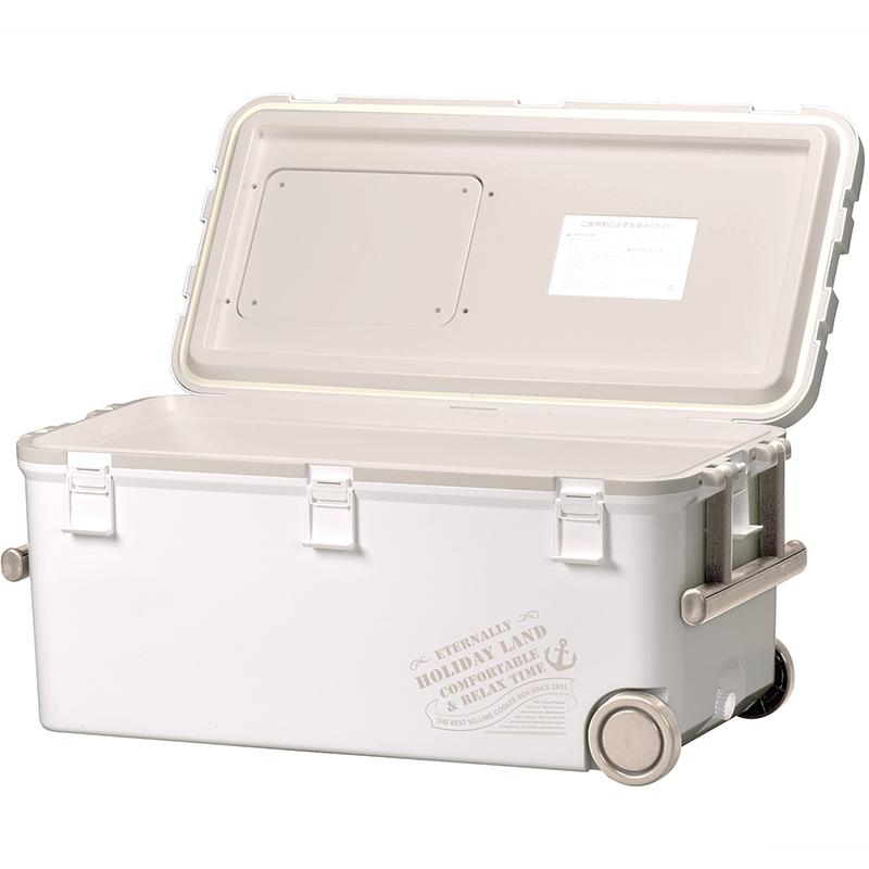 伸和（SHINWA） ホリデーランド クーラーボックス 45L ホワイト 大型
