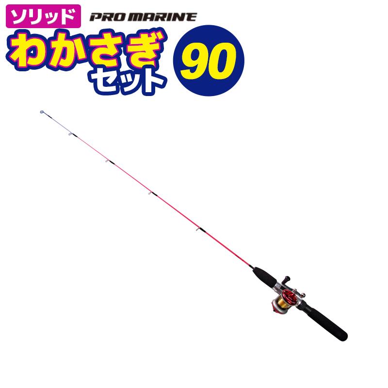 プロマリン 釣り竿 ワカサギ竿 リールセット ソリッド 釣り わかさぎ