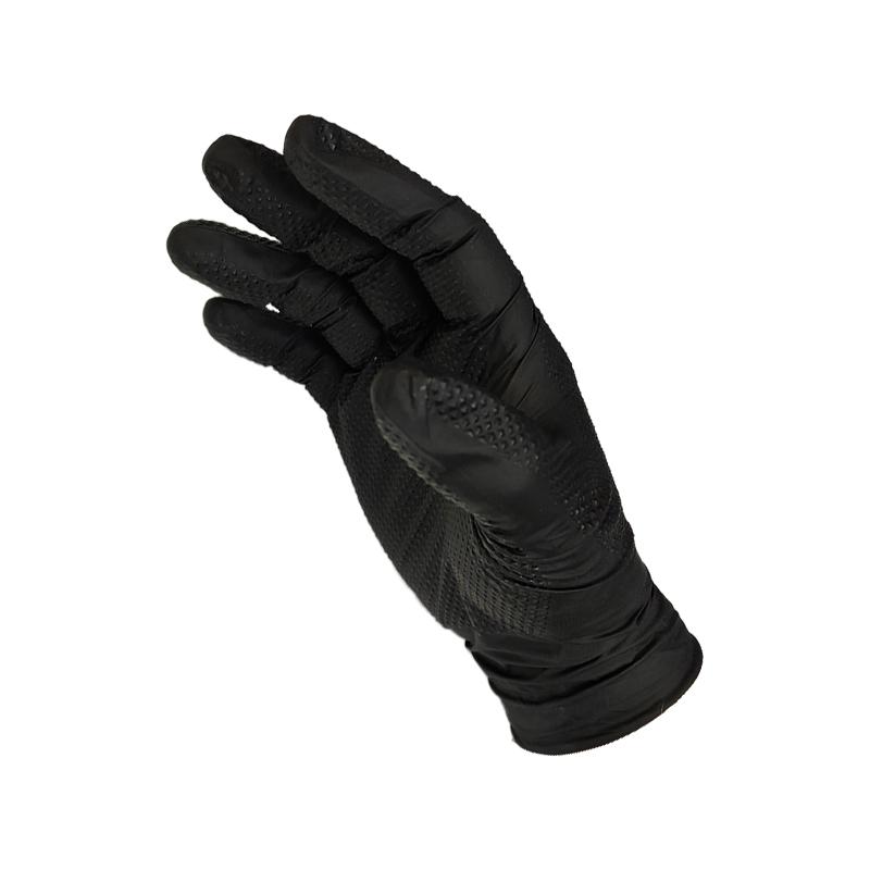 強力 ニトリル ディスポ グローブ 粉なし 釣り 表面凸凹 50枚入