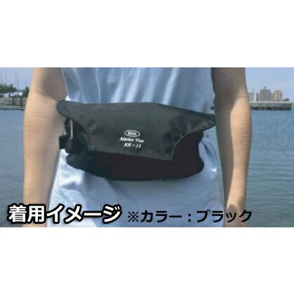 ライフジャケット 自動膨張式 KK-11 レッド 小型船舶用作業用救命胴衣