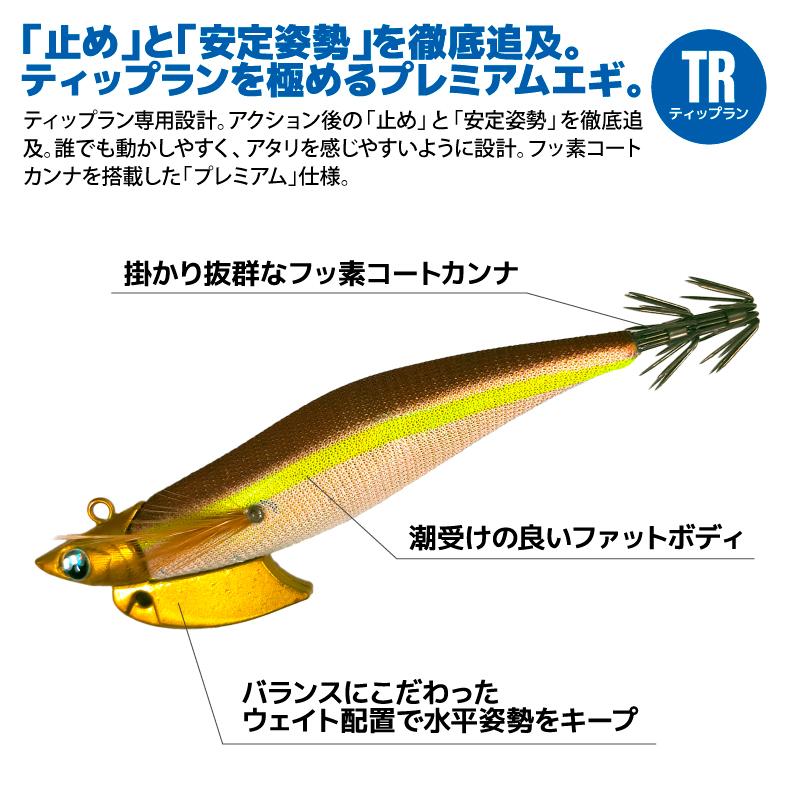 エギゼヨ プレミアム ティップラン 3.5号 35g 釣り KMY-1708 TR エギ