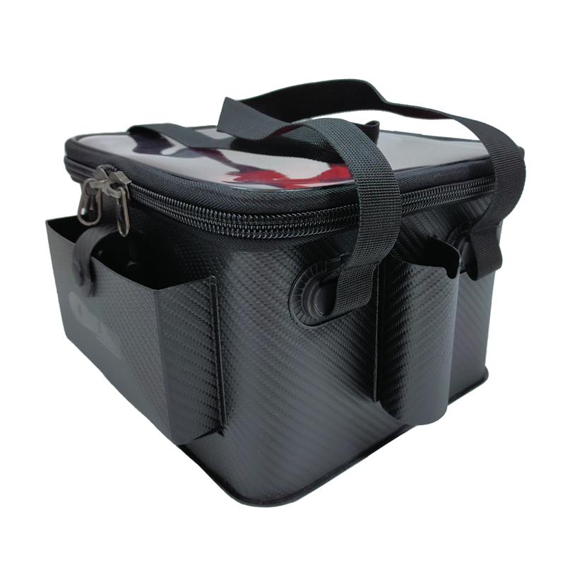 ELAN AMPHIBIO WAVEFLEX、ケース、ストック付き エギ スッテ収納専用 釣り ストッカーBAG DX KP-505 インナーケース6個