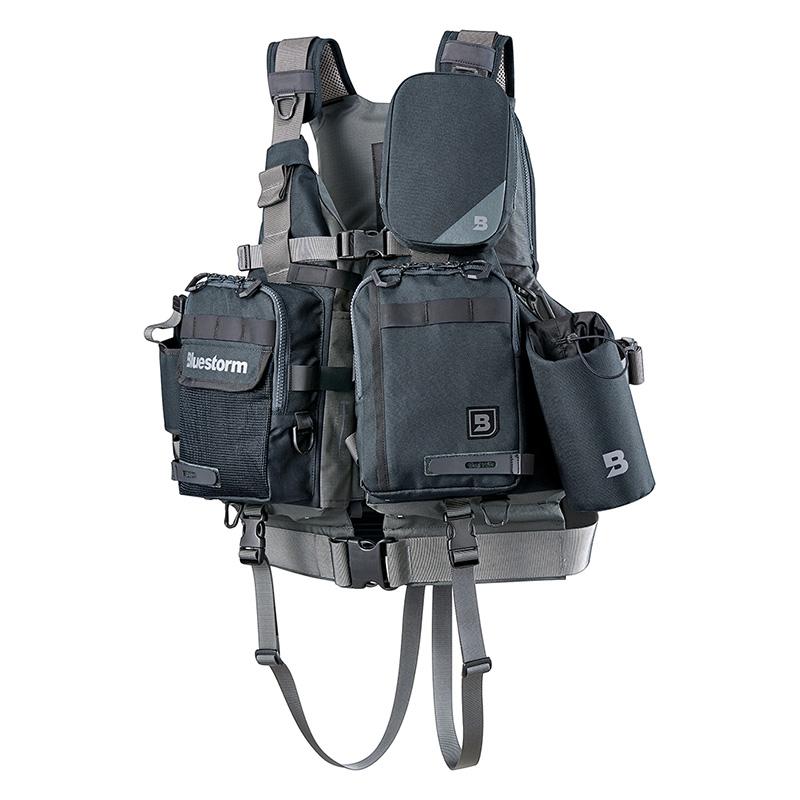 Bluestorm レバンテ ブラック ライフジャケット Bluestorm（ブルーストーム） ライフジャケット 釣り レバンテ 2.0 L2