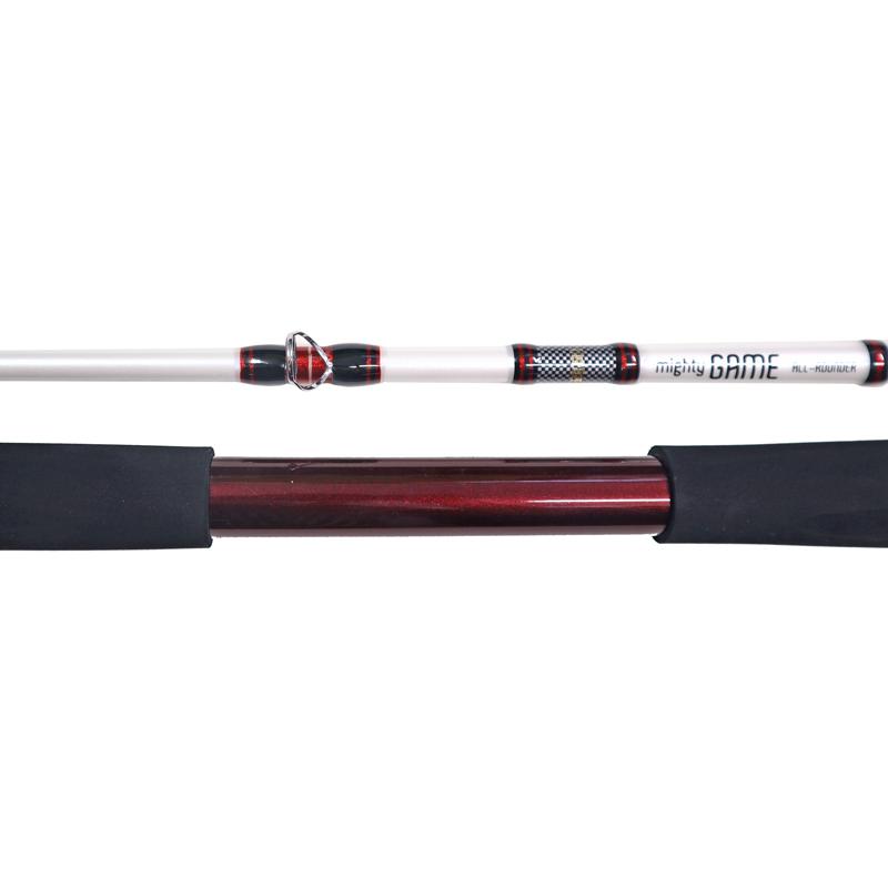 釣り竿 万能船竿 釣り マイティーゲーム オールラウンダー タイプ4 適剛 2本継 全長1.9m ロッド ファイブスター 釣り竿 万能船竿 釣り マイティーゲーム オールラウンダー タイプ4 適