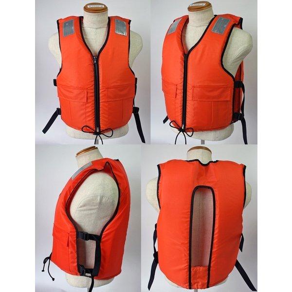 作業用救命衣 小型船舶用救命胴衣 Ns Sl Vi型 オレンジ 背抜き型 日本船具 船舶検査対応 第4409号 国交省認定品 タイプa 検定品 桜マーク付 取り寄せ商品 Nssl6 ライフジャケット釣具アクアビーチ 通販 Yahoo ショッピング