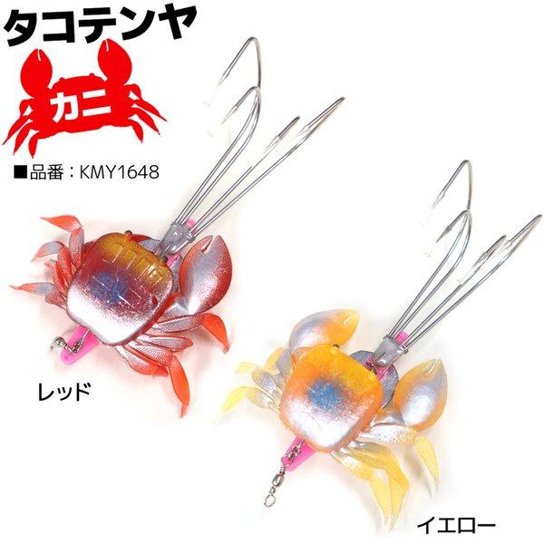 革蛸 タコテンヤ 30号 4本フック タコ釣り KMY1648 / KMY1649 Octopus