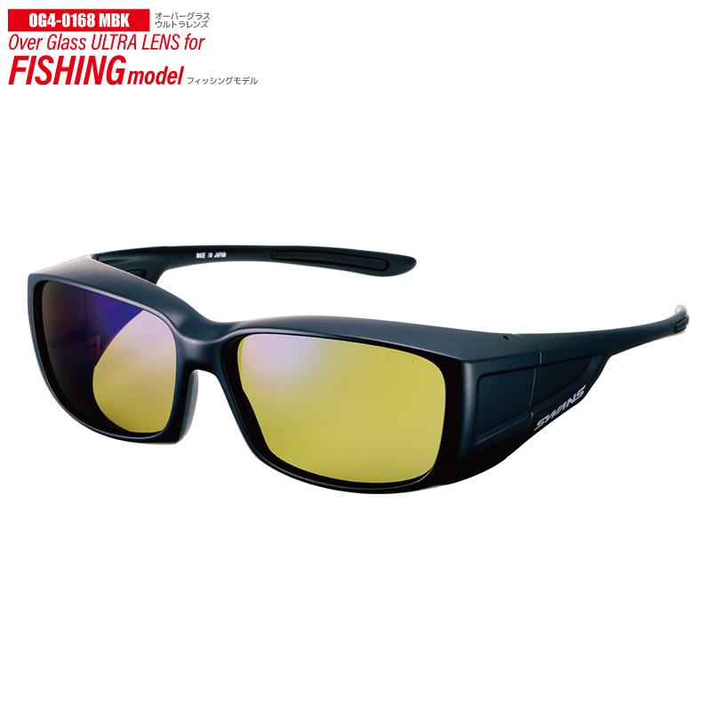 スワンズ 偏光サングラス Over Glass ULTRA LENS OG4-0067 SCLA-A or OG4-0168 MBK 釣り UVカット ゴルフ フィッシング 専用布袋+メガネ拭き付_9