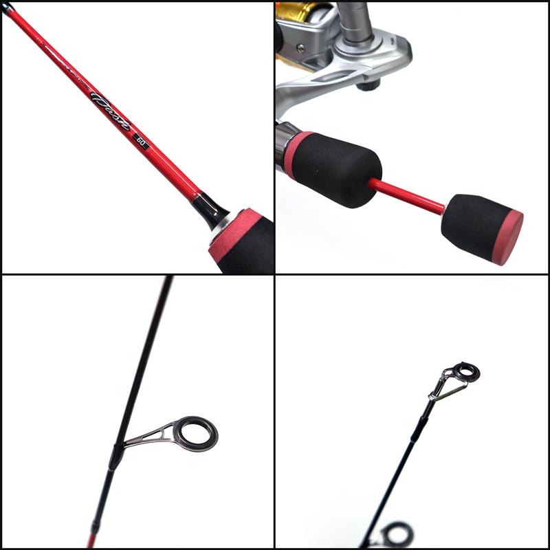 クリアランス価格 パッシュ 60cm ロッド&リールセット 鉛負荷3〜15号