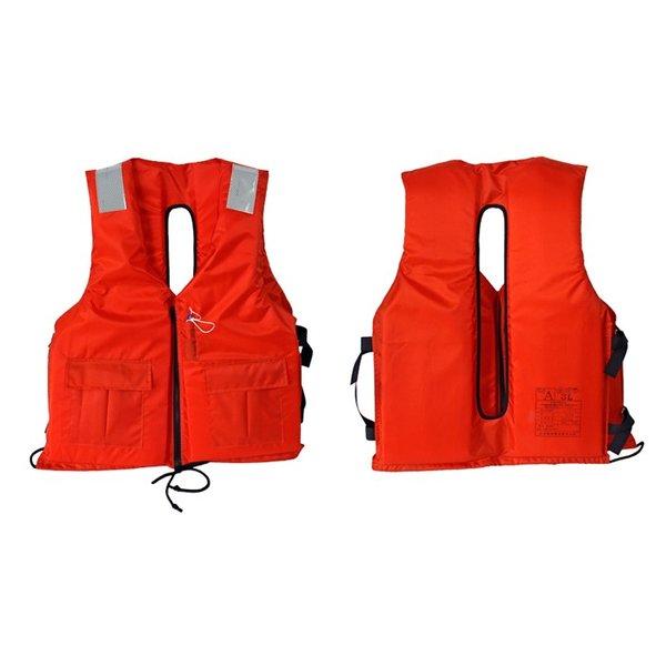 ライフジャケット 作業用救命衣 背抜き型3L 小型船舶用救命胴衣 釣り