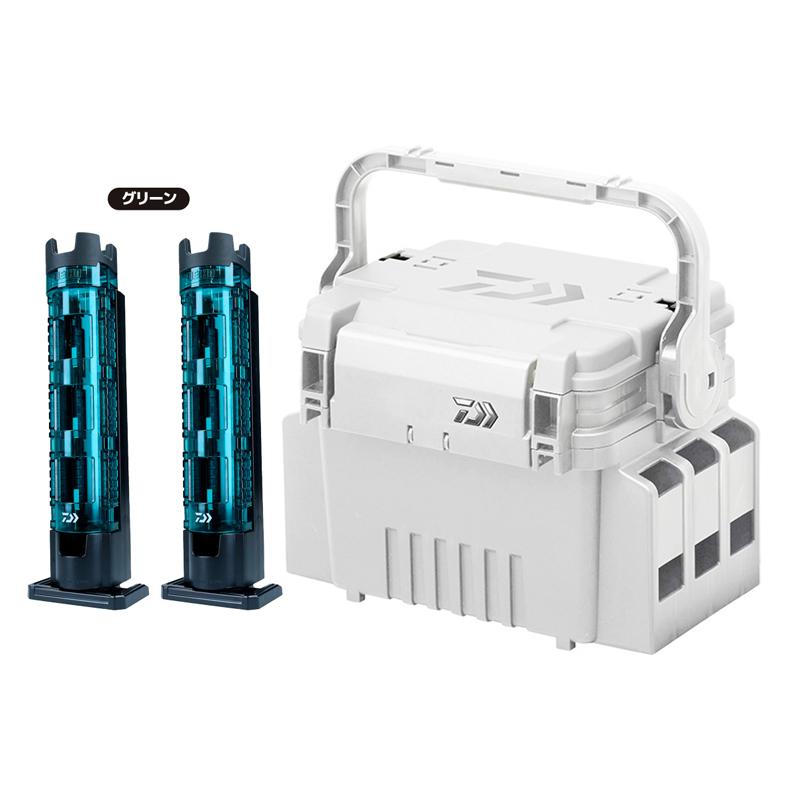 ダイワ タックルボックス 釣り TB3000HS シャインホワイト ロッド