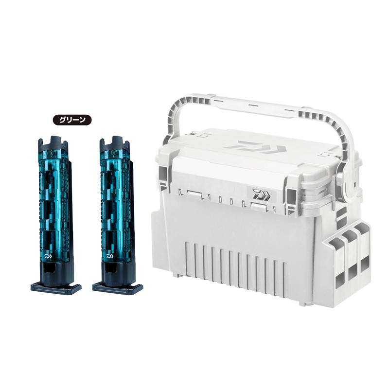 ダイワ タックルボックス 釣り TB4000HS シャインホワイト ロッド
