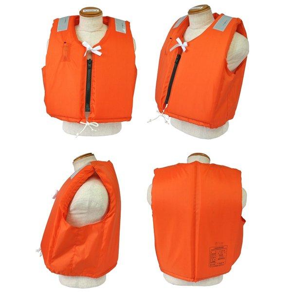ライフジャケット TK-30RS オレンジ 釣り 小型船舶用救命胴衣 船舶検査