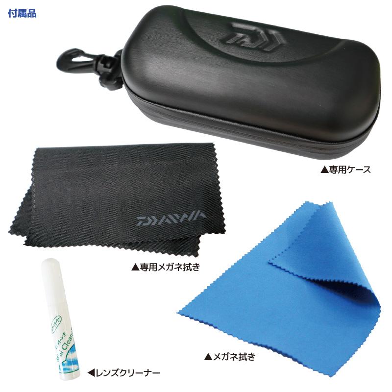 DAIWA（ダイワ） 偏光サングラス TLX012 専用ケース＋クリーナー＋