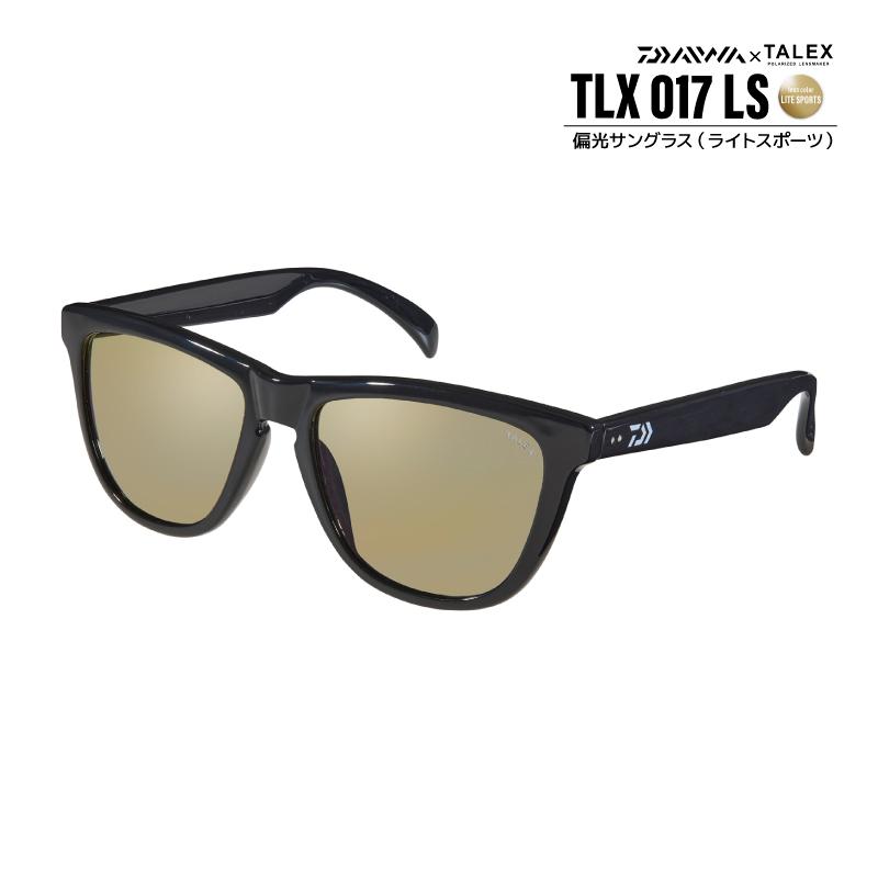 DAIWAタレックス 017 LS ライトスポーツ サングラス ブラック DAIWA（ダイワ） 偏光サングラス 釣り メンズ UVカット TLX 017 LS