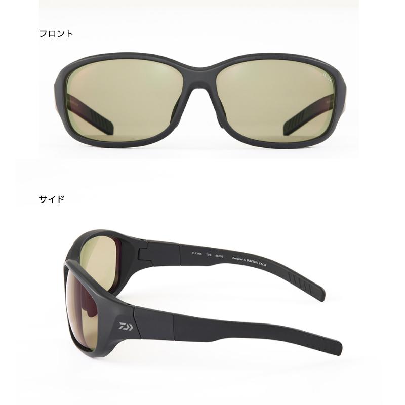 DAIWA（ダイワ） 偏光サングラス 釣り メンズ UVカット TLX 025 レンズ