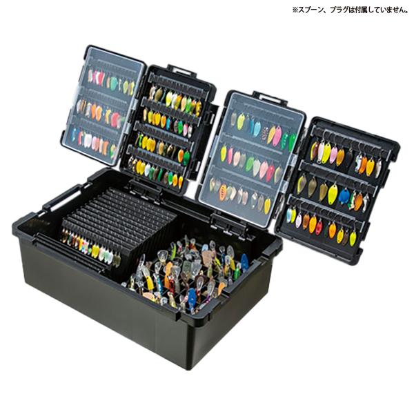 メイホウ トランスフォームA ブラック フラップボード + プラグハウス 3点セット 明邦化学工業 釣り MEIHO VERSUS | メイホウ | 07