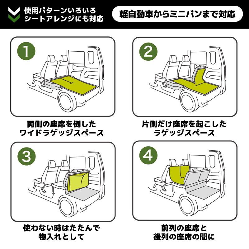 VISOA リアトランクシート 防汚 車 トランク 後部座席 ラゲッジ 汚れ