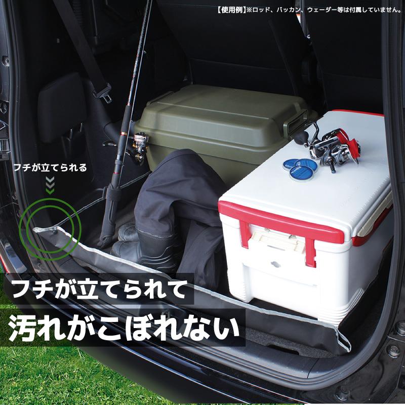 VISOA 立体トランクシートL 防水 車 トランクマット トレイ型 SUV
