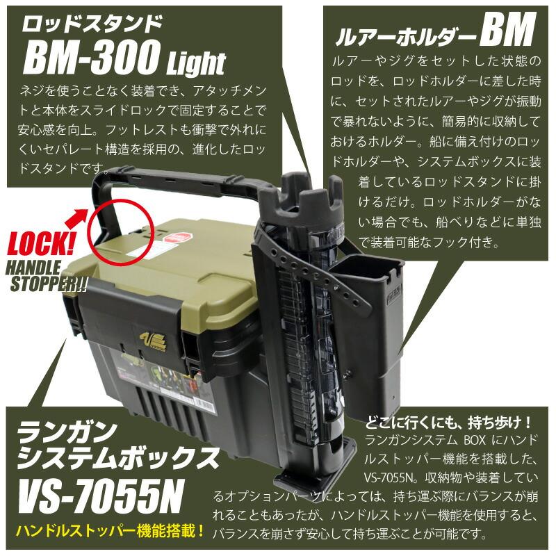 メイホウ（MEIHO） タックルボックス VS-7055N MEIHO ランガンシステム