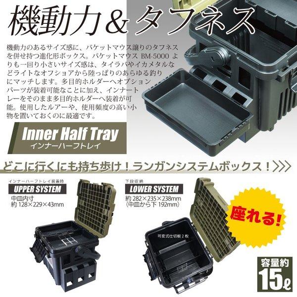 メイホウ（MEIHO） ランガンシステムボックス 釣り VS-7080N グリーン