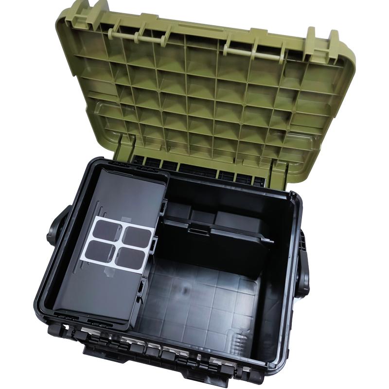 メイホウ ランガンシステムボックス VS-7095N グリーンツートン 釣り