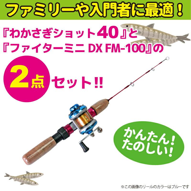 プロマリン（PRO MARINE） わかさぎ釣り用 ロッド 40cm ＆ リール