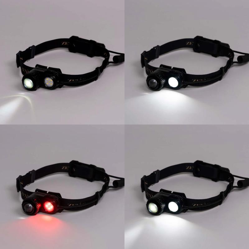 ZEXUS（ゼクサス） ZX-R740 LEDヘッドライト 充電式 1300ルーメン 高