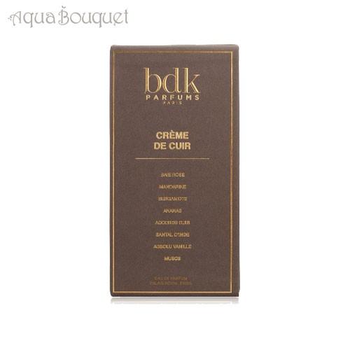 ビーディーケーパルファム クレーム ドゥ キュイール オードパルファム 100ml BDK PARFUMS CREME DE CUIR EDP [rt0]の画像