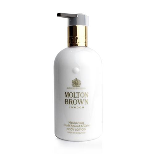 モルトンブラウン ウード アコード ＆ ゴールド ボディローション300ml 保湿ローション MOLTON BROWN MESMERISING