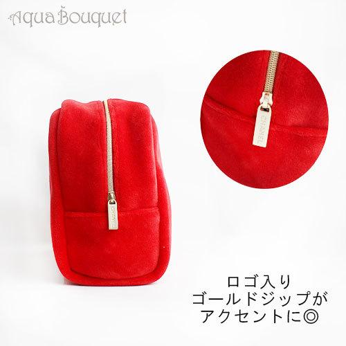 CHANEL（シャネル） ノベルティ ベロア レッド ポーチ CHANEL VELOR