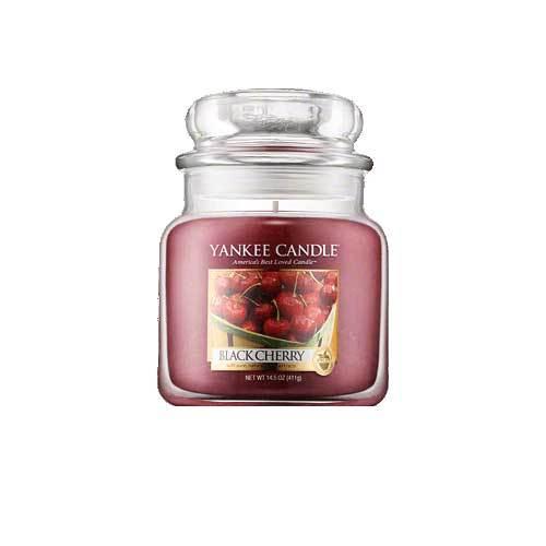 ヤンキー キャンドル ブラック チェリー ジャーM ハウスウォーマー 411g YANKEE CANDLE BLACK CHERRY