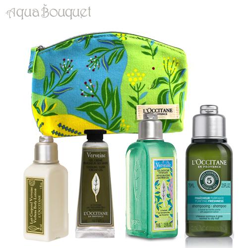 ロクシタン ヴァーベナ ポーチ4点セット ハンドクリーム シャワージェル ボディローション シャンプー L Occitane Verbena Pouch Set アクアブーケ 通販 Yahoo ショッピング