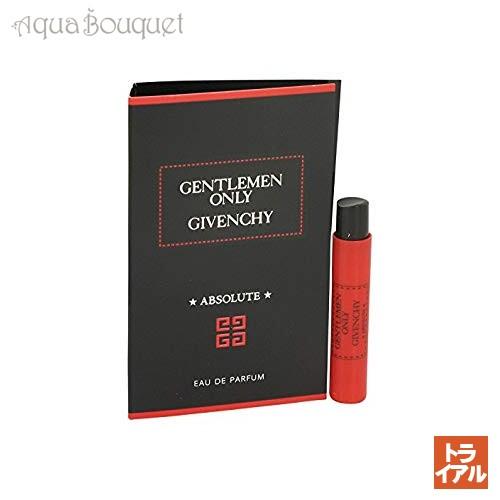 ジバンシィ 香水 ジェントルマン オンリー ジバンシィ アブソリュート オードパルファム 1ml メンズ   GIVENCHY GENTLEMEN EDP [4250] (トライアル香水）｜aquabouquet