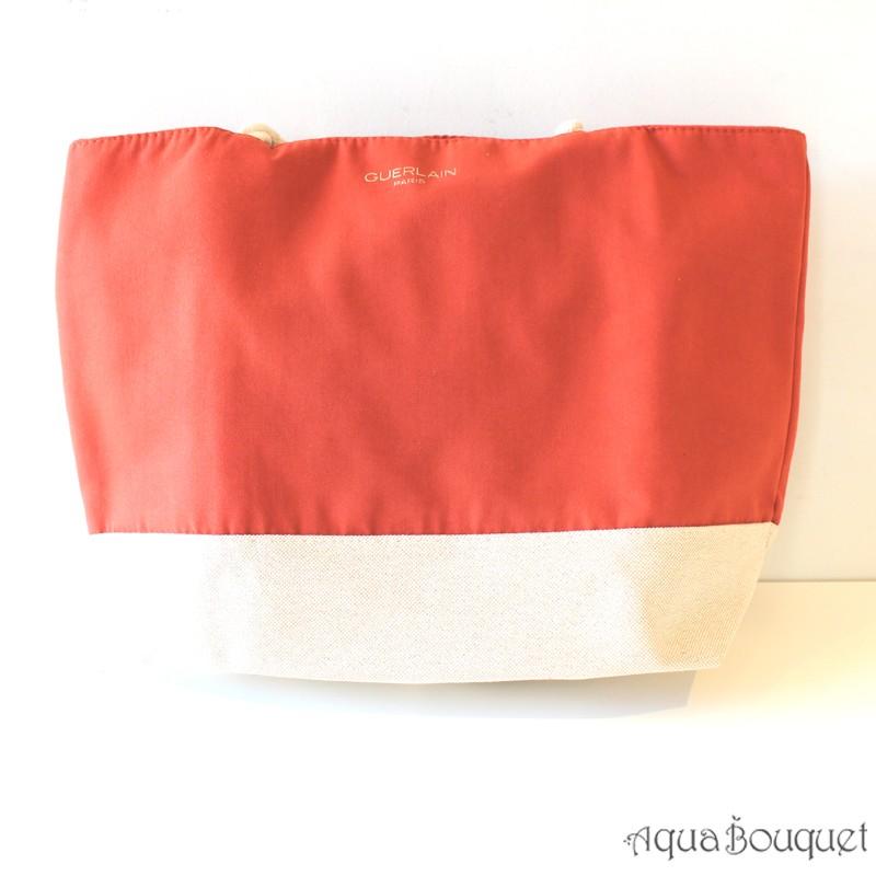 ゲラン トートバッグ キャンバス オレンジ GUERLAIN TOTE BAG ORANGE｜aquabouquet