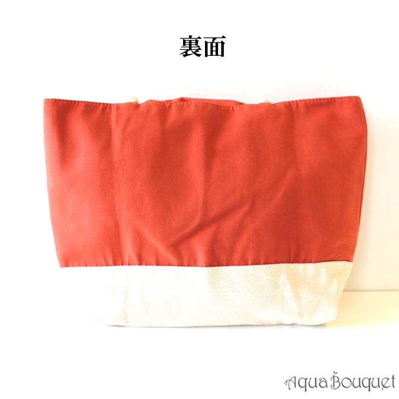 ゲラン トートバッグ キャンバス オレンジ GUERLAIN TOTE BAG ORANGE｜aquabouquet｜05