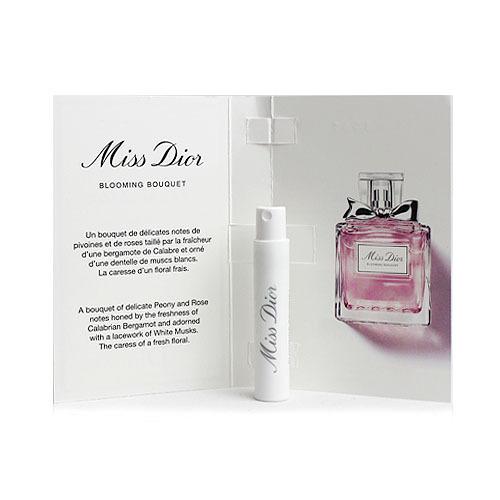 クリスチャンディオール 香水 お試し ミスディオール ブルーミング ブーケ オードゥ トワレ 1ml レディース CHRISTIAN DIOR MISS DIOR EDT トライアル香水｜aquabouquet｜02