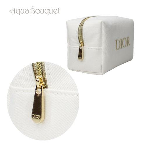 ノベルティ クリスチャンディオール コスメ ポーチ ホワイト CHRISTIAN DIOR COSME POUCH WHITE [3574][ノベルティ]｜aquabouquet｜04