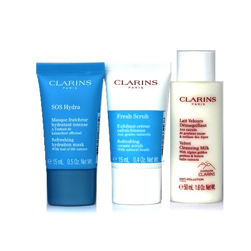 CLARINS（クラランス） イドラ3点セット ポーチ付き（イドラクリーム 