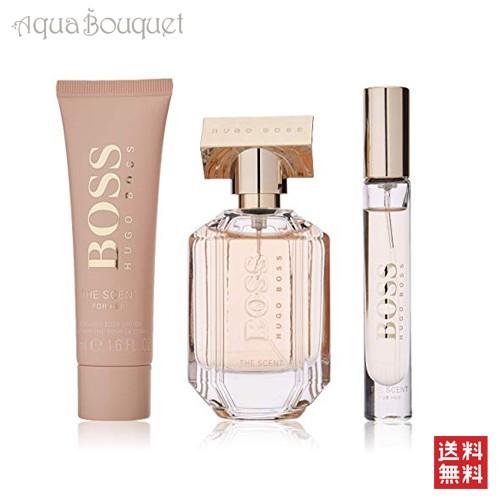 hugo boss the scent gift set for her