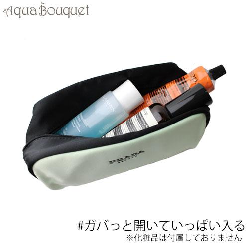 ノベルティ プラダ ビューティ ポーチ ライトグリーン PRADA ノベルティ プラダ ビューティ ポーチ ライトグリーン PRADA