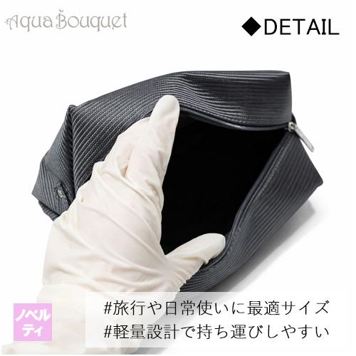 BVLGARI（ブルガリ） ノベルティ ポーチ リブテクスチャー ポーチ