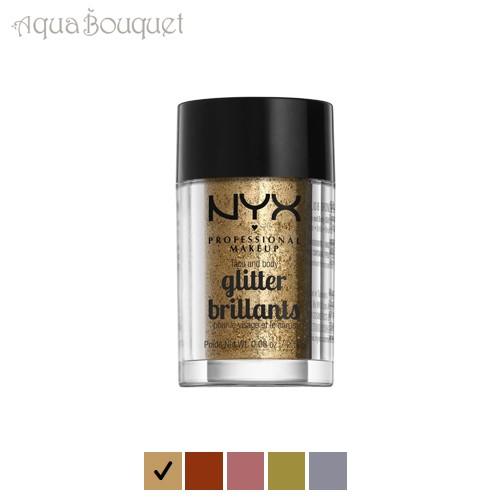 ニックス フェイス＆ボディ グリッター 2,5g ブロンズ ( BRONZE ) NYX FACE ＆ BODY GLITTER [0be] 800897846800アクアブーケ 通販